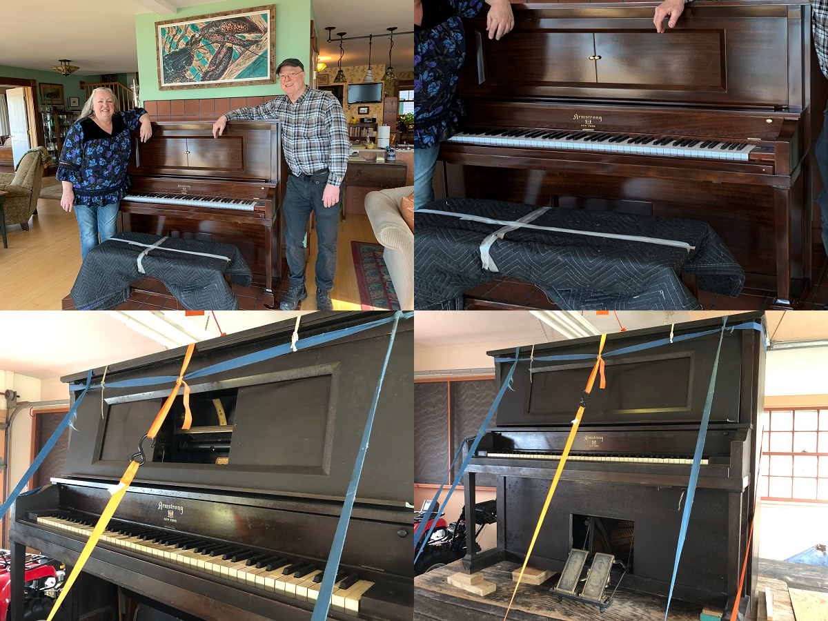 Example of our Piano Restoration Service